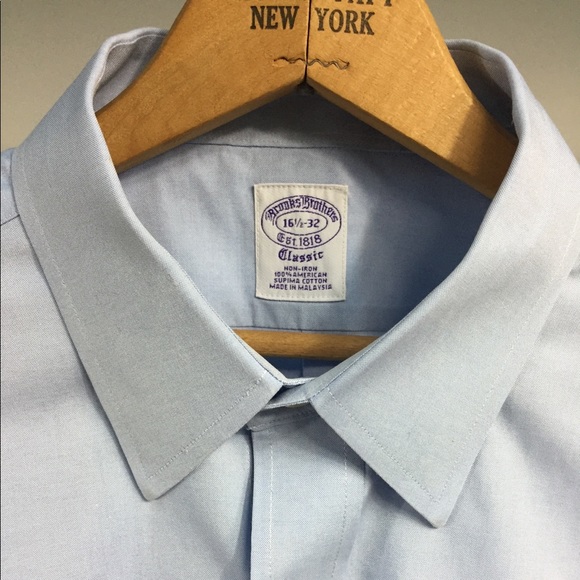 Brooks Brothers Other - Brooks Brothers Classic Blue Pinpoint Oxford